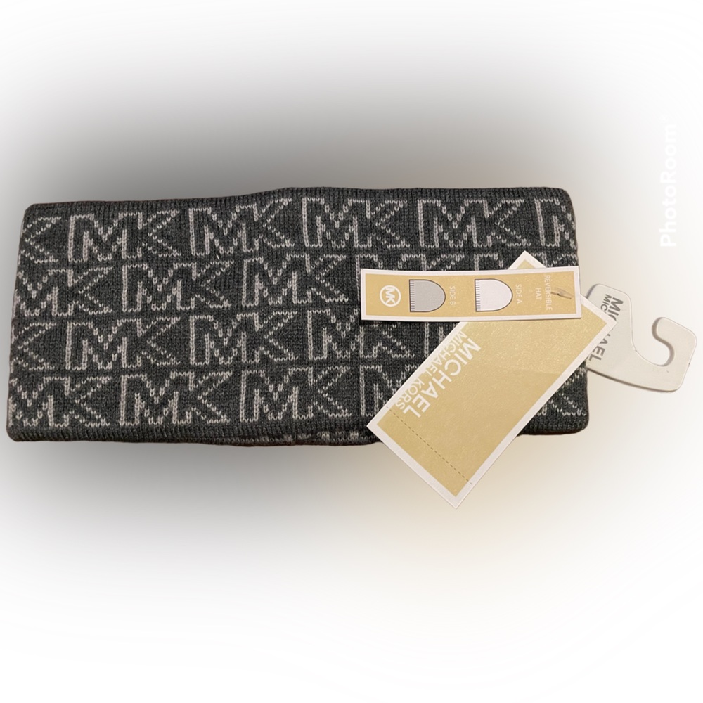Michael Kors Split Logo Headband REVERSIBLE